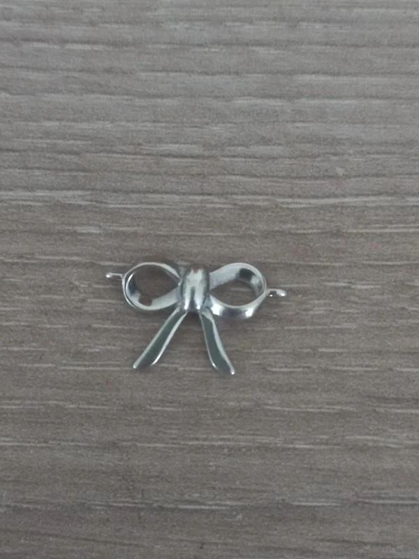 Pendentif Intercalaire Nœud Argent 925